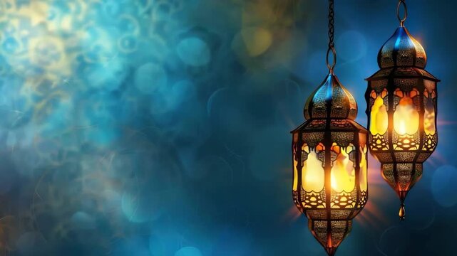 Bright holiday composition for happy and joy celebrate a Ramadan