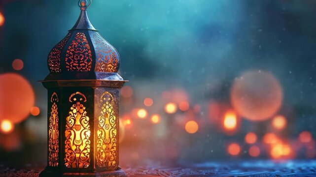 Bright holiday composition for happy and joy celebrate a Ramadan