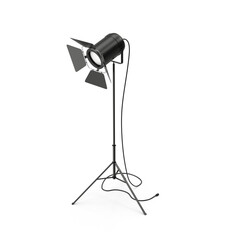 Professional studio spotlight lamp for photography and video production