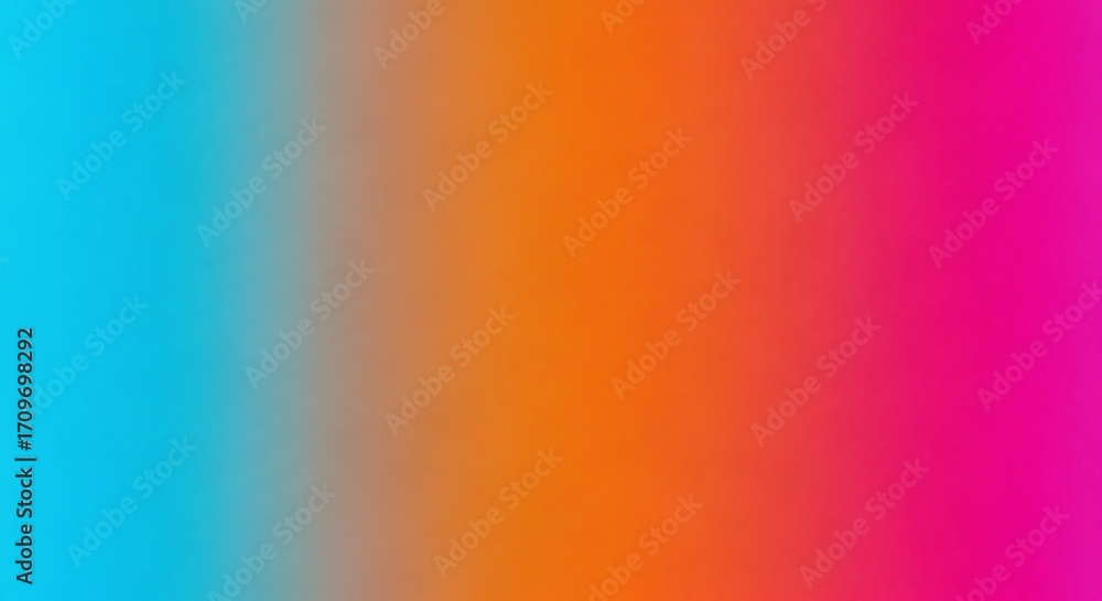 Canvas Prints smooth gradient of cyan orange and pink abstract blurry background image photo