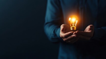 Innovation in action empowering ideas through illuminated inspiration creative workspace conceptual photography dramatic lighting close-up view