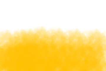 Orange Smoke or Fog Transparent Overlay PNG