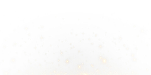 Starry overlay PNG with sparkling lights and transparent background for