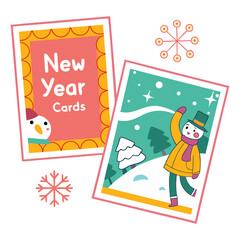 Happy new year card
