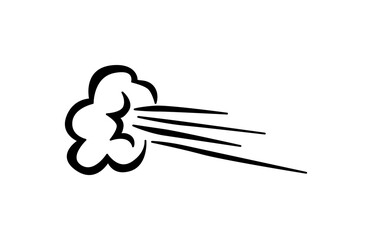 Comic Effekt Geschwindigkeit