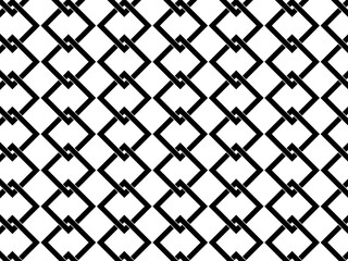 Fototapeta premium 釘抜き紋様の和風背景素材