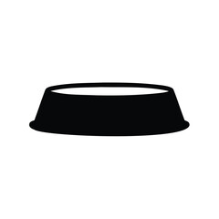 black hat with a black ribbon
