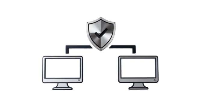 Isolated network security system protects devices, antivirus software, network security online