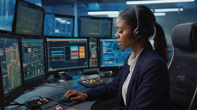 Emergency call center.