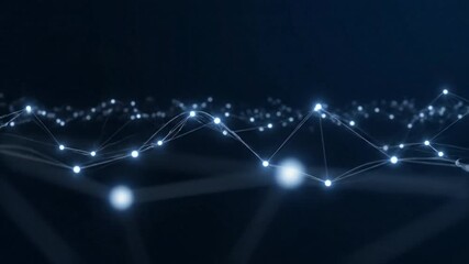 Abstract network connection digital technology background.