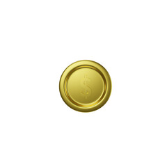 3d gold coins
