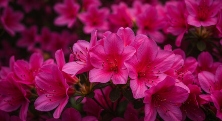 진달래 클로즈샷