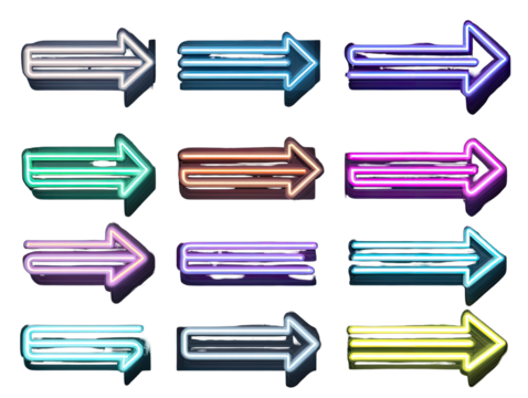 Neon Arrow Collection