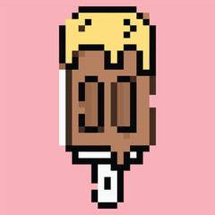 Pixel art vector themed summer with beach, sun, and fun activities elements.Pixel art vector themed summer with beach, sun, and fun activities elements.