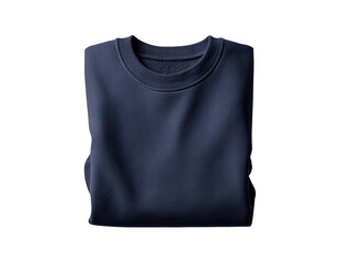 Folded navy blue sweatshirt (2)