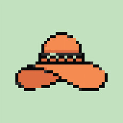 Pixel art vector themed summer with beach, sun, and fun activities elements.Pixel art vector themed summer with beach, sun, and fun activities elements.