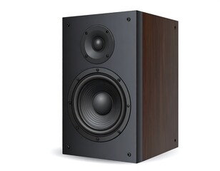 Obraz premium High-quality audio speaker model, modern design