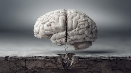 The slow process of memory formation unfolds gradually, as the brain strengthens neural pathways through rest and repeated reinforcement.
