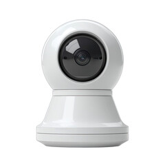 White round security camera