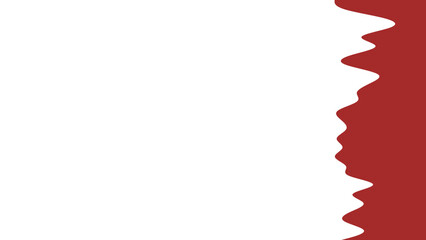 Abstract graphic background with a wavy red border on the right, offering ample copy space. Ideal for creative designs, presentations, and modern layouts.