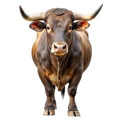 Fototapeta premium cow isolated on white