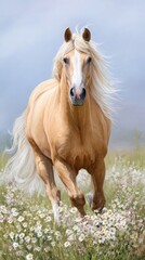 Fototapeta premium horse in the field