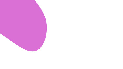 Modern abstract magenta organic shape on a clean white background. Ideal for graphic design, presentations, and branding. Minimalist and versatile.