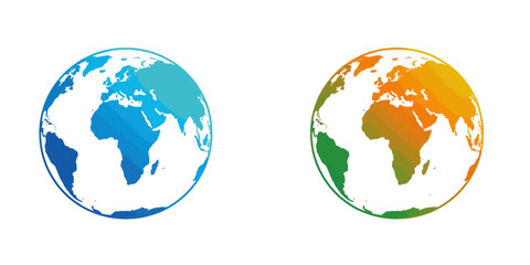 Creative half-Earth graphic with a transparent background, suited for travel agency websites and startup landing pages.

