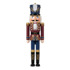 Ornate vintage nutcracker in a soldier uniform