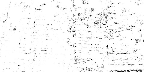 White scratches texture abstract background. Distressed overlay texture for design. Distressed Backdrop Vector Illustration. Isolated Black on White Background.	