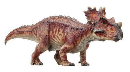 Naklejka premium Pachycephalosaurus headbutting postureTransparent background, PNG file
