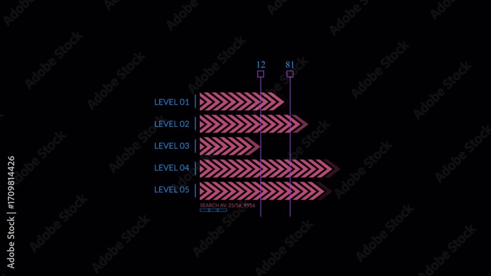 Poster abstract visual representation of audio data.