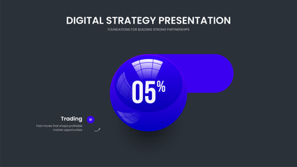 Consulting Development 1 Element Infographic Presentation Layout. Medical Overview Slideshow Design Vector Illustration. Creative Insight One Option Diagram Slide Template.