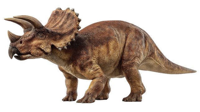 Protoceratops standingTransparent background, PNG file