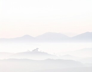 Obraz premium Whispers Beyond the Ridge