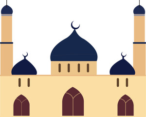 Colorful Mosque Dome and Minaret Collection