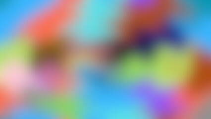 Vibrant Blurry Abstract Background