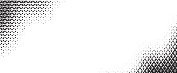 triangle geometric pattern, abstract triangle background. Halftone triangles pattern. Abstract geometric gradient background.