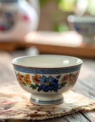 Small floral patterned bowl