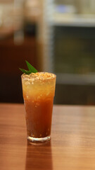 Tamarind coconut tea will make you feel delicious from the first sip