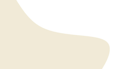 Soft, abstract beige curve on a clean white background, creating a calm and modern minimalist aesthetic. Ideal for design, branding, and presentation backgrounds.