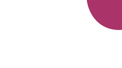 Minimalist white background featuring a vibrant magenta curve, perfect for graphic design, advertising, or as a modern, clean template.
