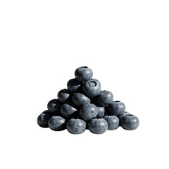Blueberry – on a transparent background