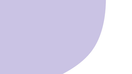 Simple curved lavender shape on a clean white background, perfect for minimalist design projects, branding, or as a calming backdrop.
