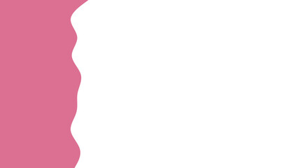 Abstract wavy pink and white background for creative design projects, banners, presentations, or text overlay. Modern graphic art.