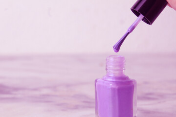 Toenail care. Preparation for pedicure