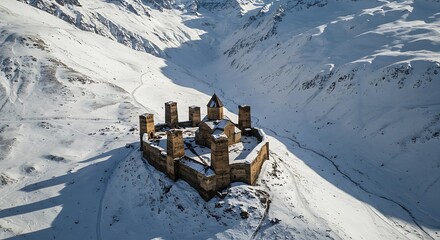 Winter Fortress: Aerial Majesty