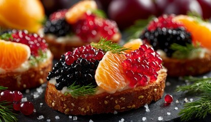 fruit tart with fruit