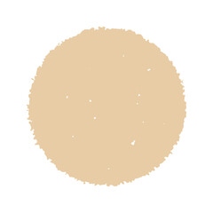 Organic Textured Beige Circle