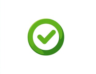 Green checkmark icon in a circle